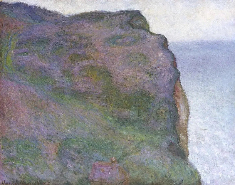 La Pointe du Petit Ailly, gråväder, Kreeger W1447 - Claude Monet