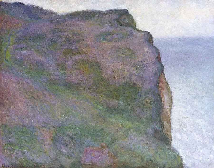 La Pointe du Petit Ailly, grått väder - Claude Monet