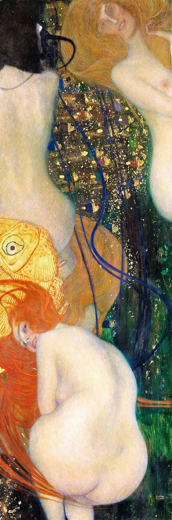 Reproduction du tableau « Poisson rouge - Gustav Klimt » par Alpha Reproduction en peinture à l’huile