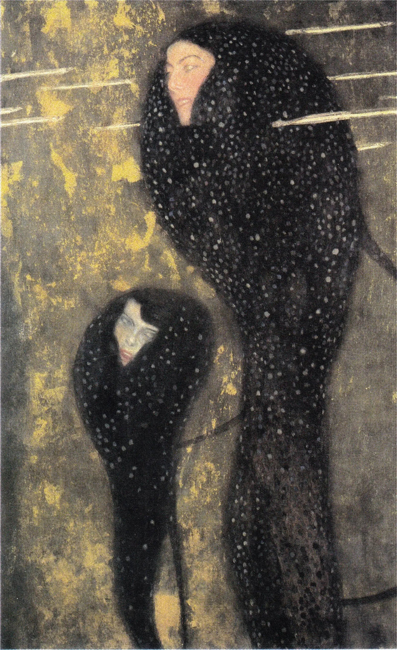 Silverfiskar (Nixen, Sjöjungfrur) - Gustav Klimt