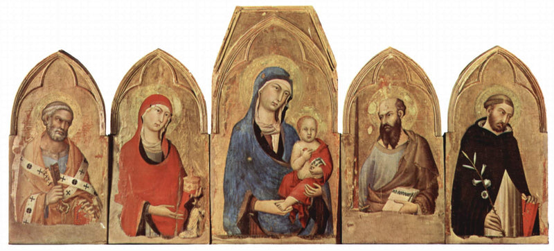 San Domenico polyptyk - Simone Martini