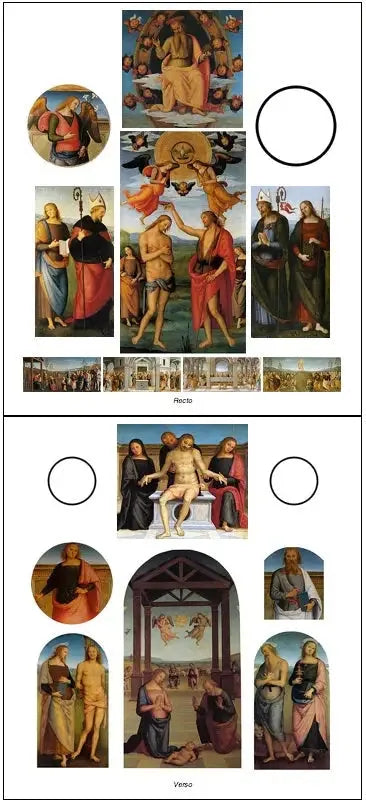 Polyptyk av Sant'Agostino - Pietro Perugino