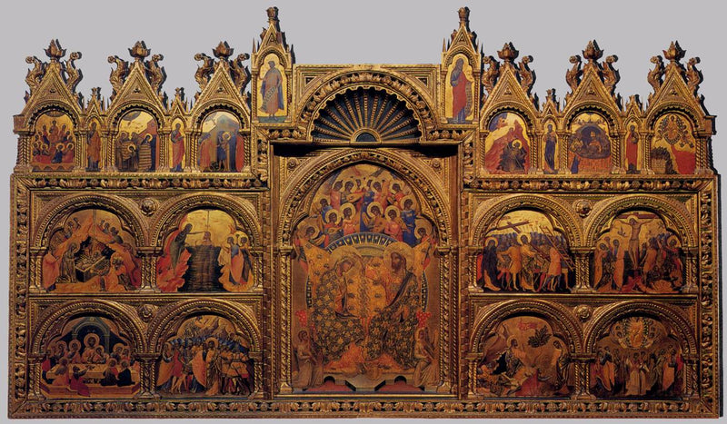 Santa Chiara-polyptyk - Paolo Veneziano