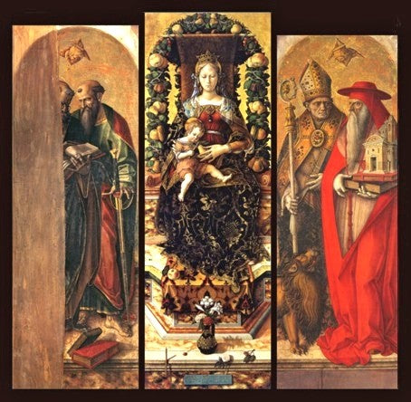 Polyptyk av Duomo i Camerino - Carlo Crivelli