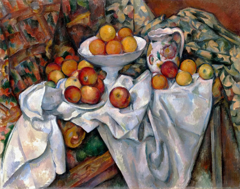 Äpplen och apelsiner - Paul Cézanne