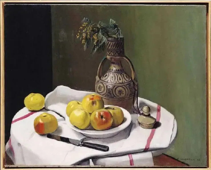 Pommes och marockansk vas - Félix Vallotton