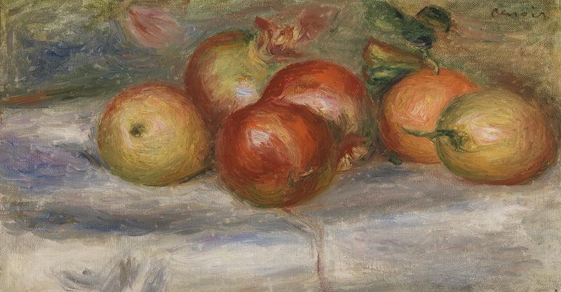 Äpplen, Apelsin och Citron (Äpplen, apelsiner och citroner) - Pierre-Auguste Renoir