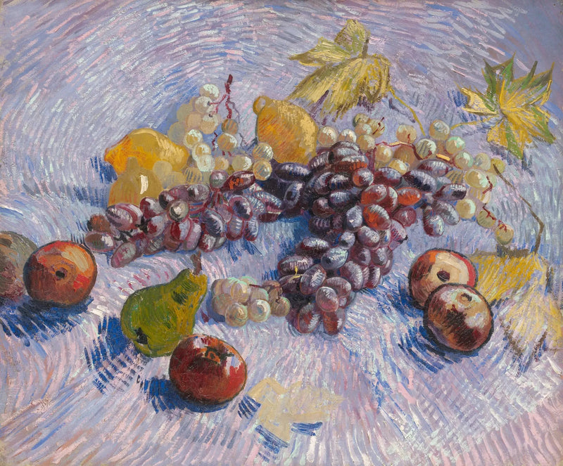 Äpplen, päron, citron och druva - Vincent van Gogh