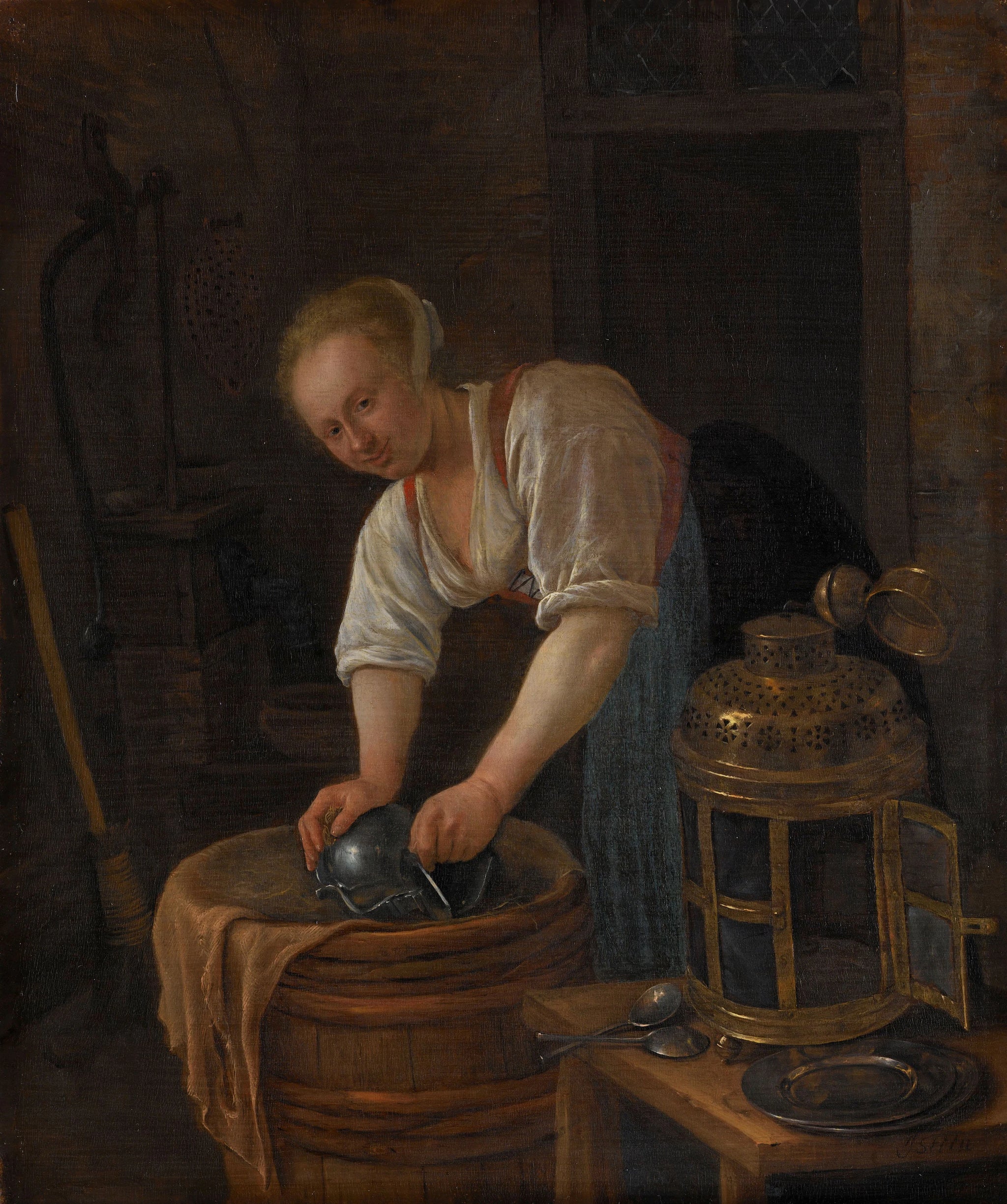 La ponceuse à chaudière - Jan Steen