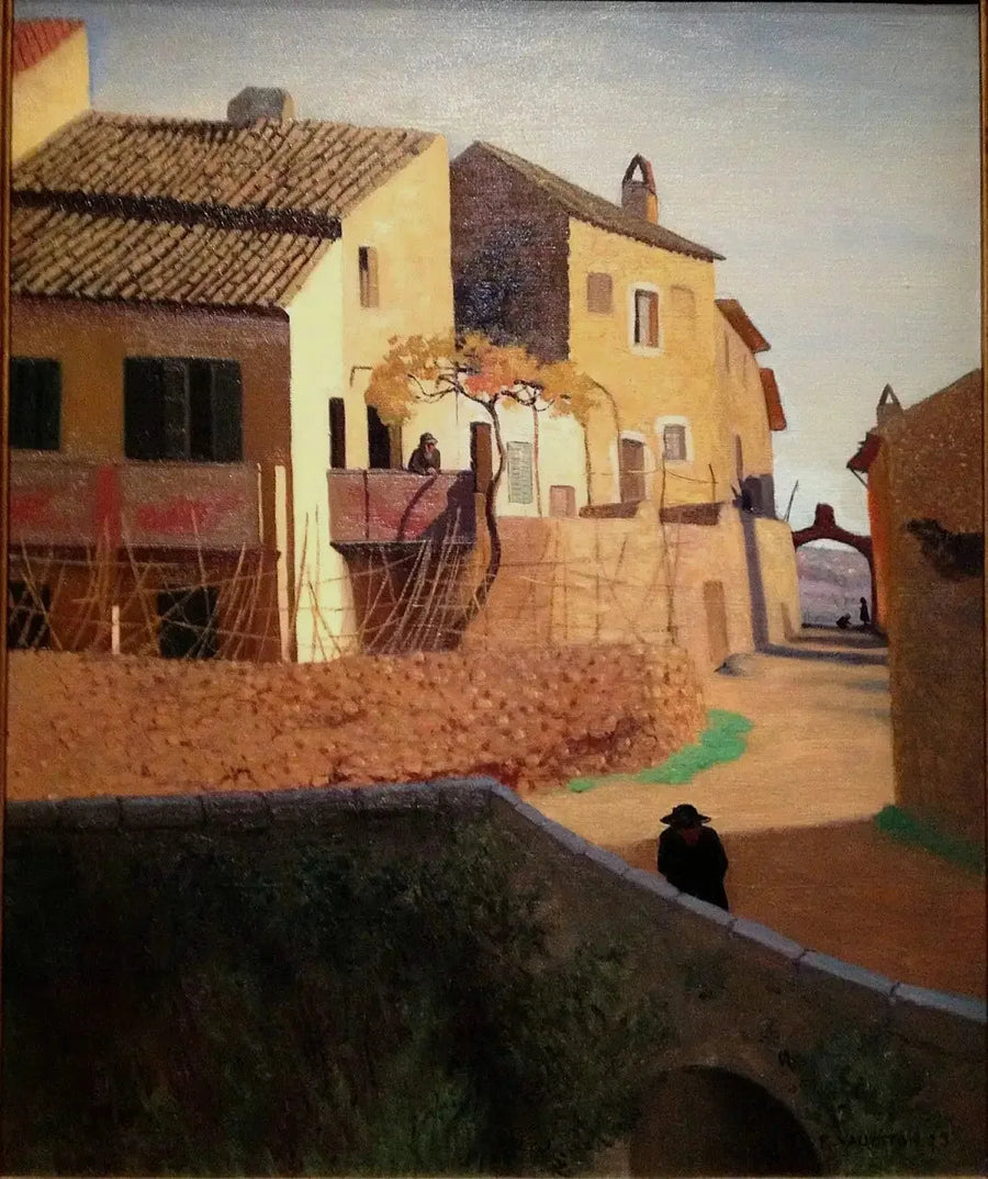 Romersk bro i Cagnes - Félix Vallotton