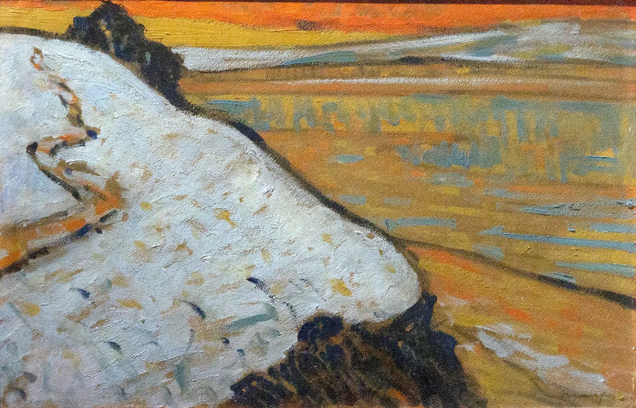 Pont-Aven, röd himmel - Maxime Maufra