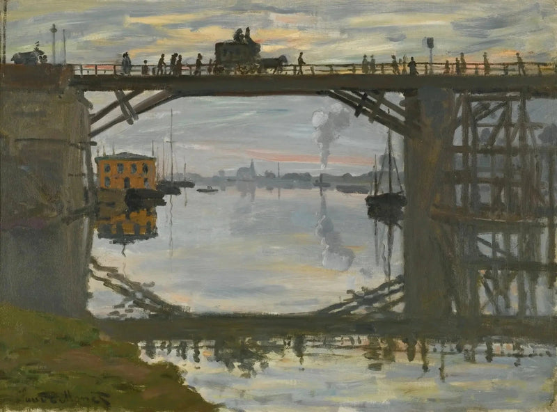 Träbron W195 - Claude Monet