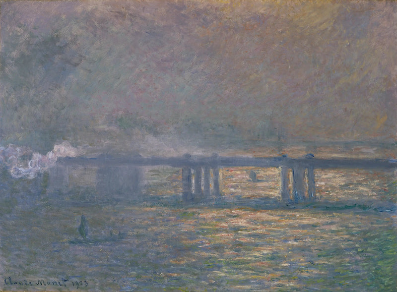 Pont de Charing - Claude Monet