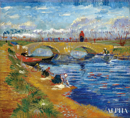 Pont de Gleize près d'Arles - Van Gogh - Reproductions de tableaux et peintures haut de gamme