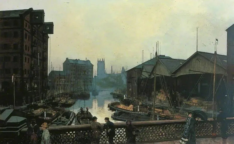 Leedsbron - John Atkinson Grimshaw