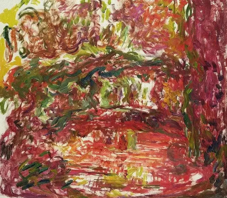 Den japanska bron - Claude Monet