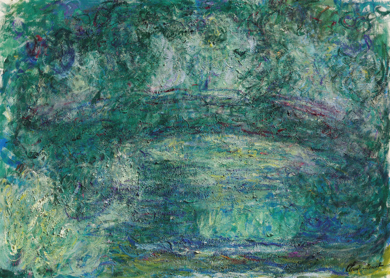 Den japanska bron - Claude Monet