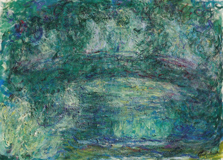 Den japanska bron - Claude Monet