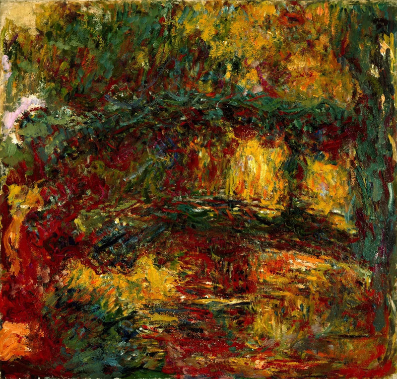 Den japanska bron - Claude Monet