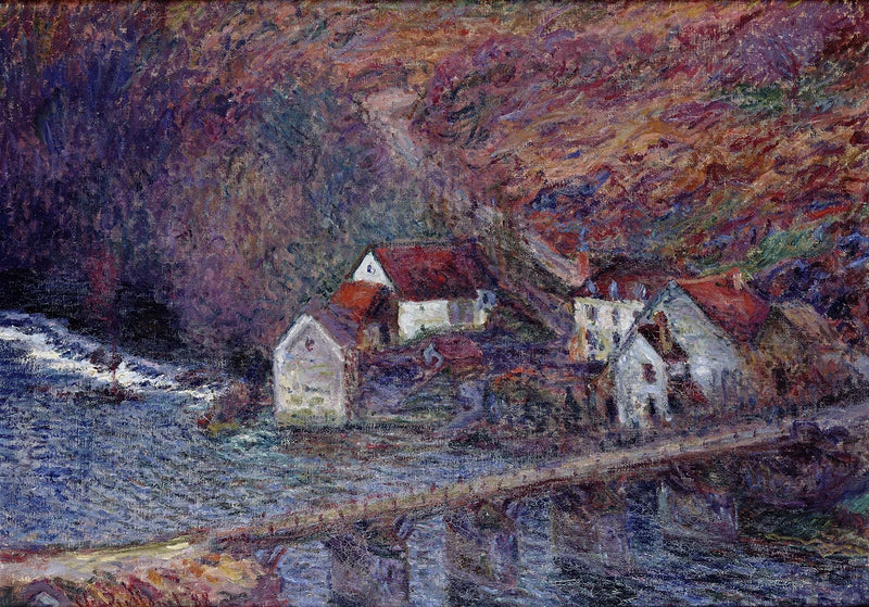 Vervy Bridge W1234 - Claude Monet