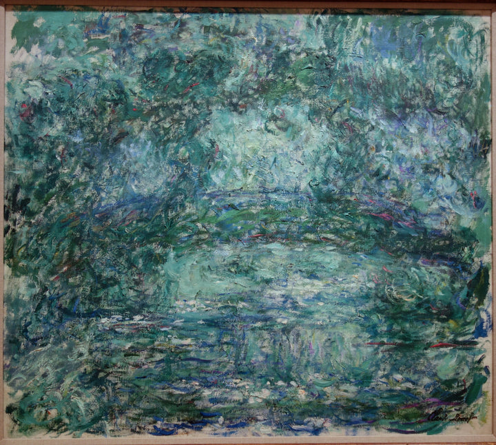 Den japanska bron, Giverny - Claude Monet