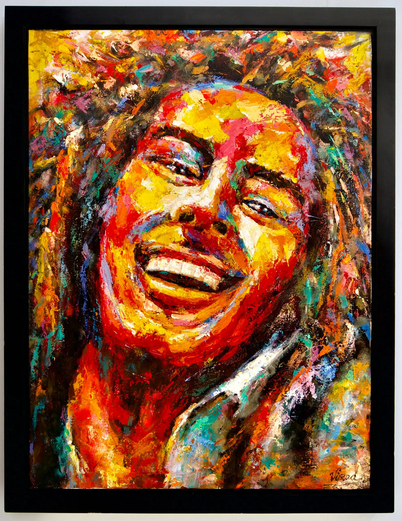 Popkonst Bob Marley | 60 x 80 cm