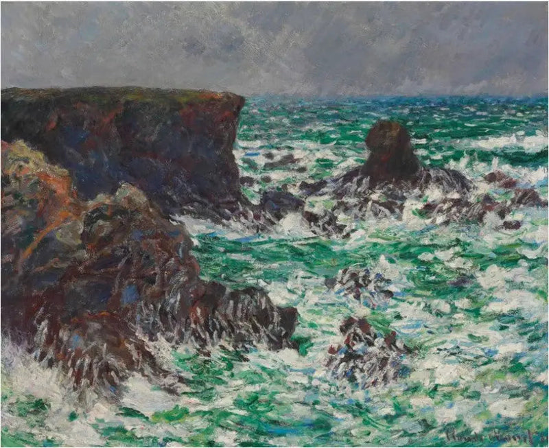 Port-Coton, Le Lion - Claude Monet