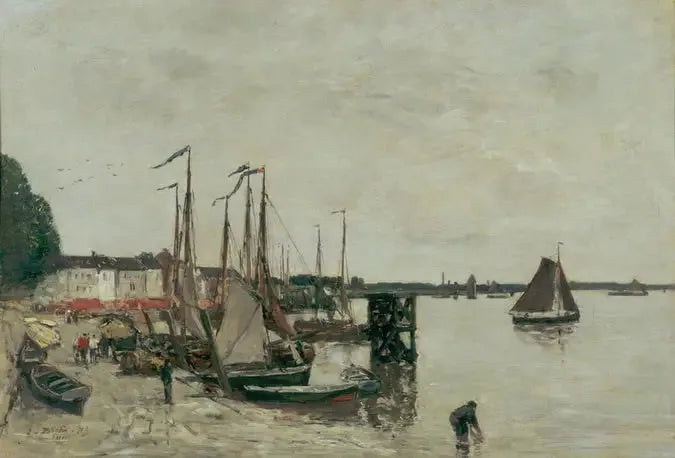 Antwerpenhamn - Eugène Boudin