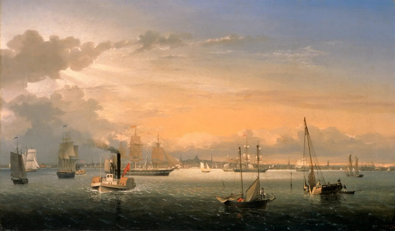 Bostons hamn - Fitz Henry Lane