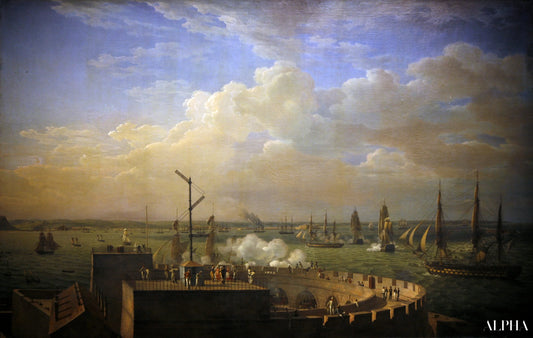 Port de Cherbourg - Louis Philippe Crepin - Reproductions de tableaux et peintures haut de gamme