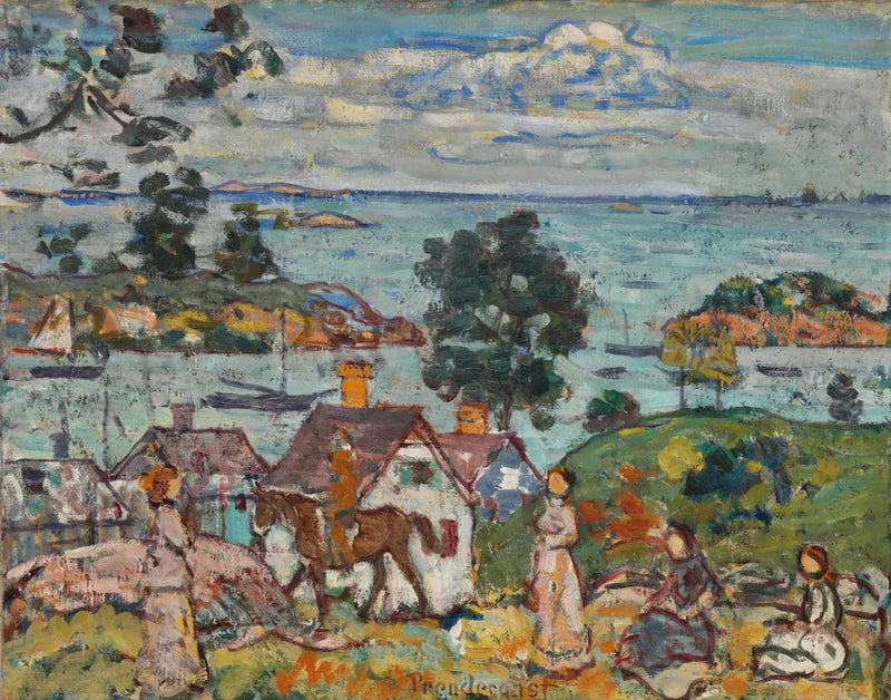 Port of Gloucester - Maurice Prendergast