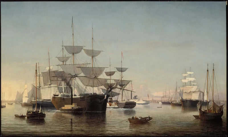 New York-hamn - Fitz Henry Lane