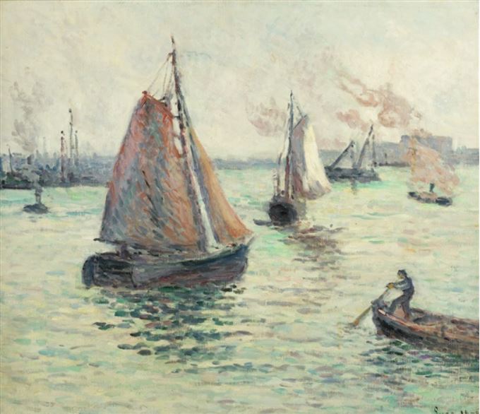 Rotterdam hamn - Maximilien Luce
