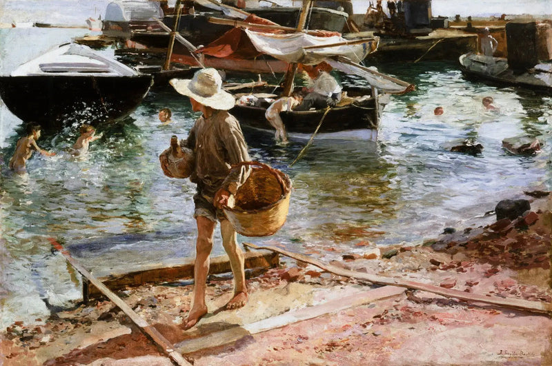 Valencias hamn - Joaquín Sorolla