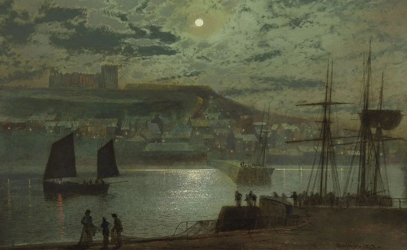 Port of Whitby - John Atkinson Grimshaw