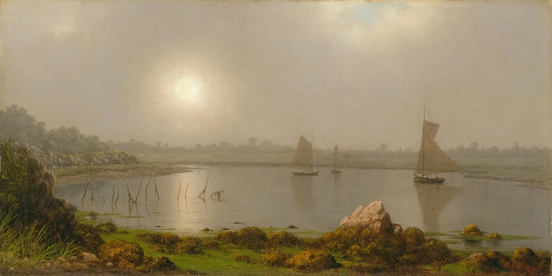 Yorkhamnen, Maine-kusten - Martin Johnson Heade