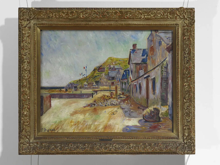 Port-en-Bessin. Den 14 juli - Paul Signac