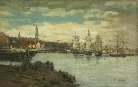 Hamn - Eugène Boudin
