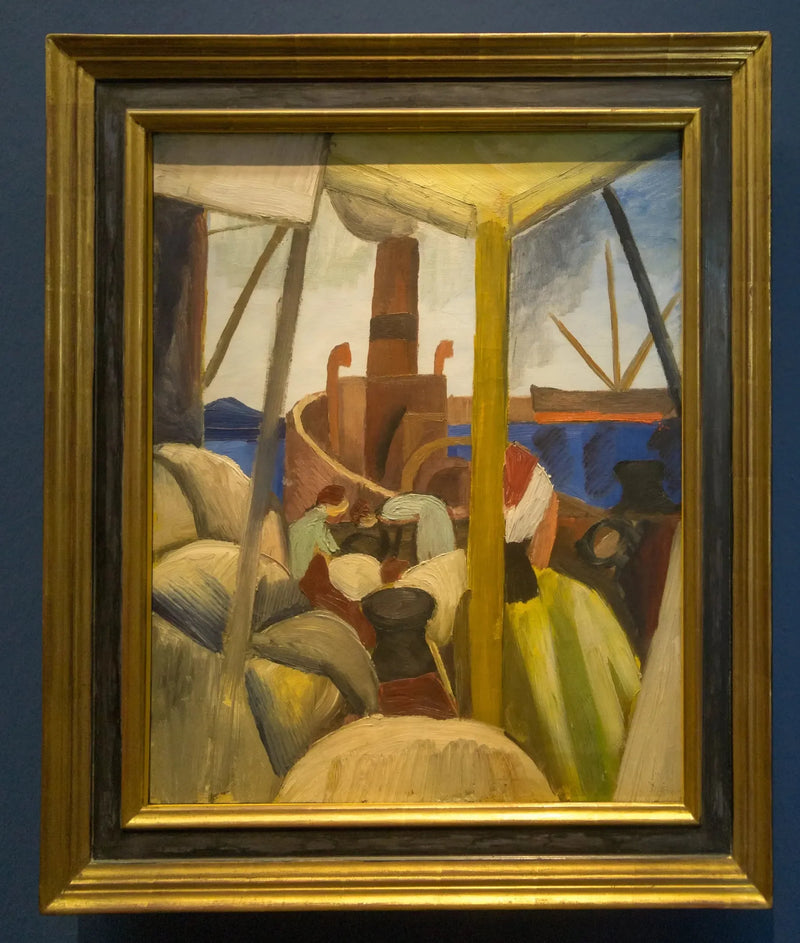 Tunisisk hamn - August Macke