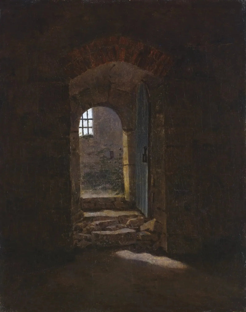 ingångsdörr i Meissen - Caspar David Friedrich