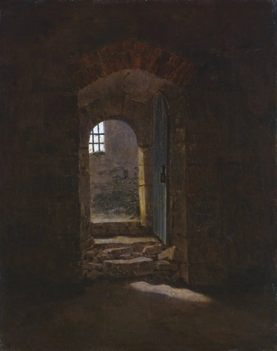 ingångsdörr i Meissen - Caspar David Friedrich