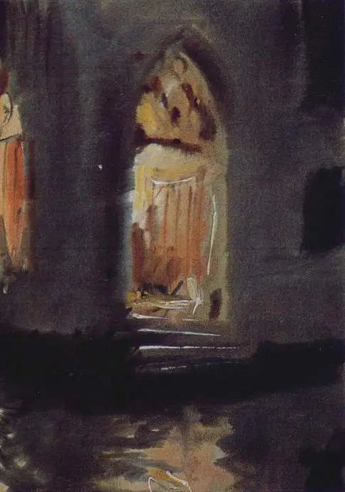 Entrédörren till Palazzo Barbaro - Anders Zorn