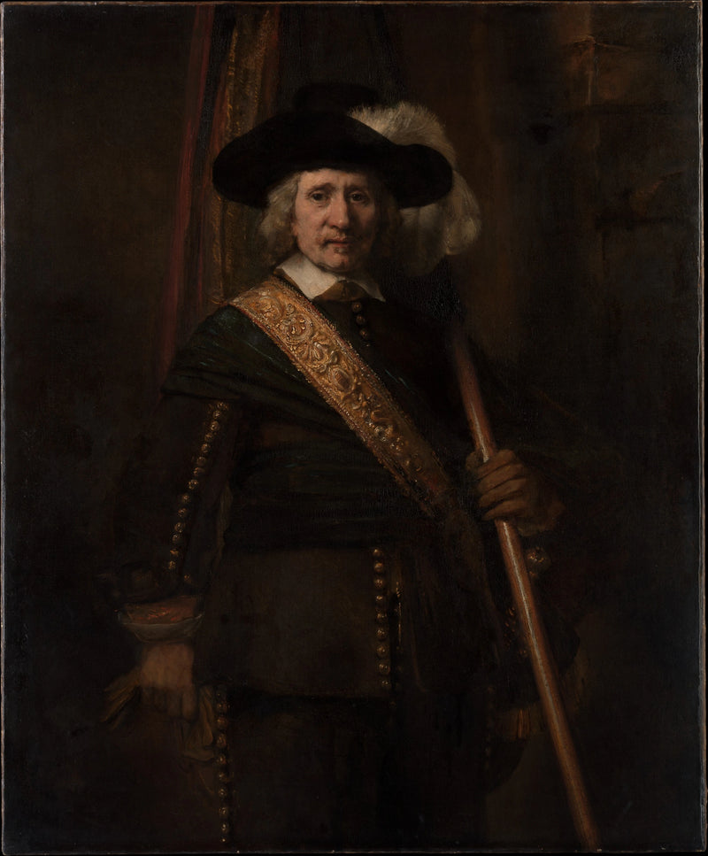 Porträtt av Floris Soop - Rembrandt