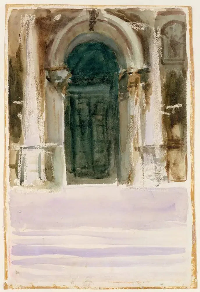 Grön Dörr, Santa Maria della Salute - John Singer Sargent