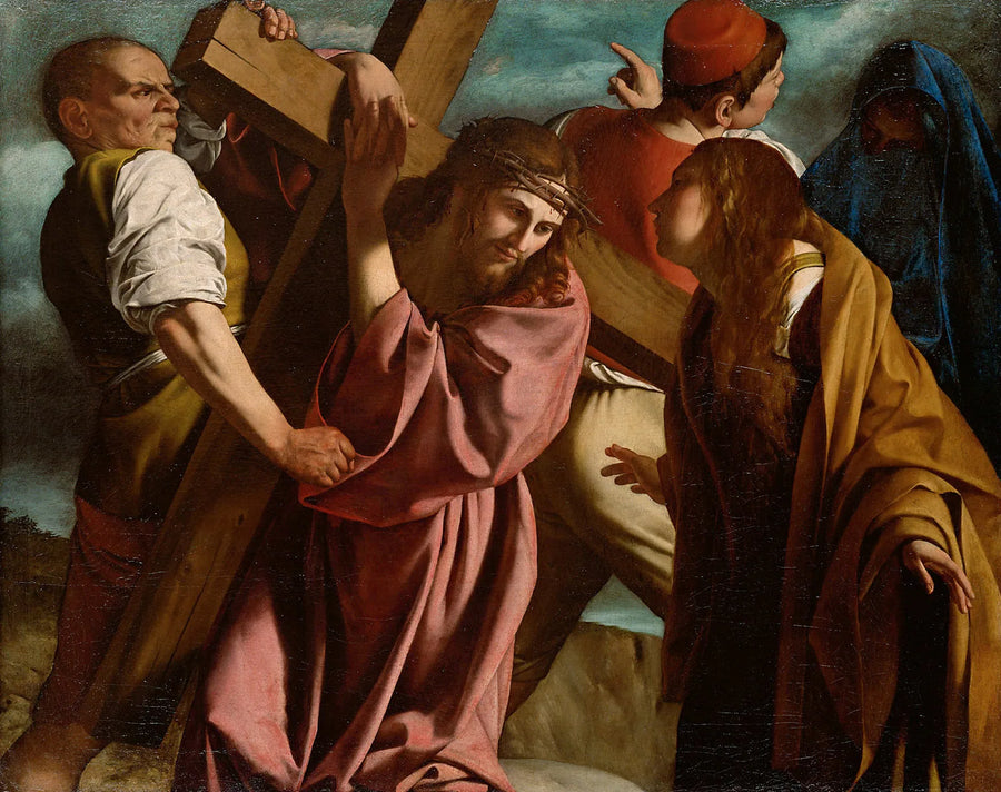 Bära korset - Orazio Gentileschi