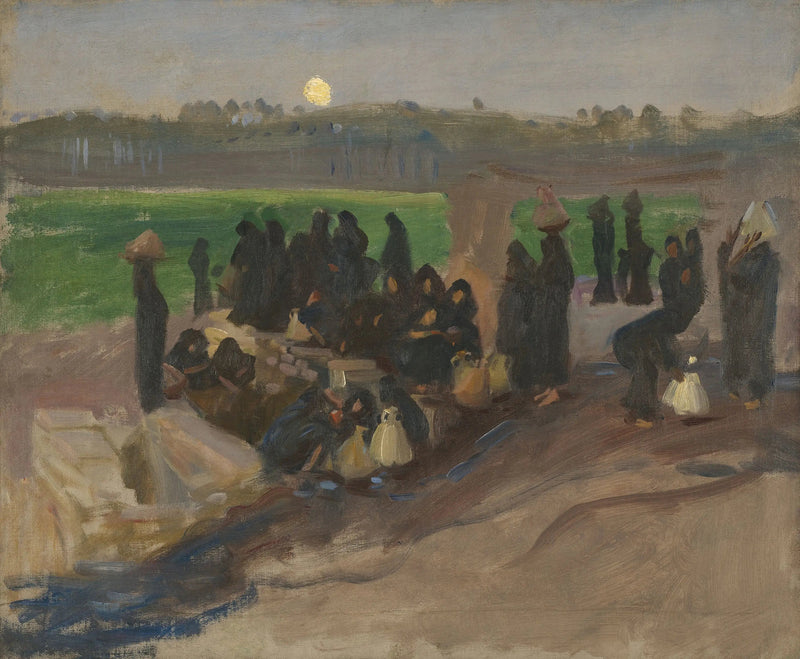 Vattenbärare på Nilen - John Singer Sargent