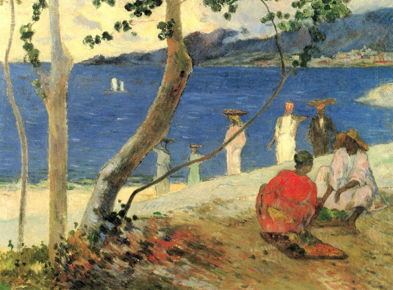 Fruktbärande vid Turinhandtaget, eller Strandkant II - Paul Gauguin