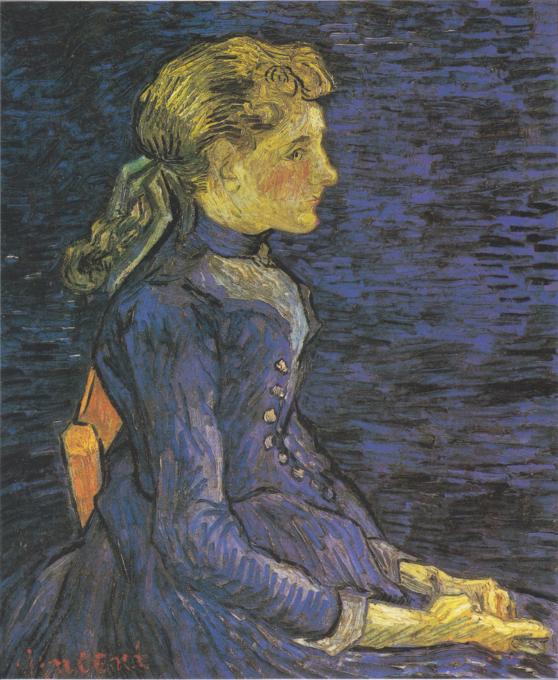 Porträtt av Adeline Ravoux - Vincent van Gogh