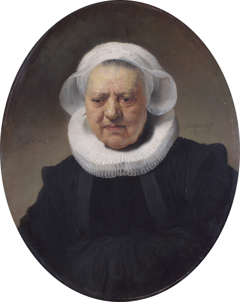 Portrait d'Aechje Claesdr. - Rembrandt