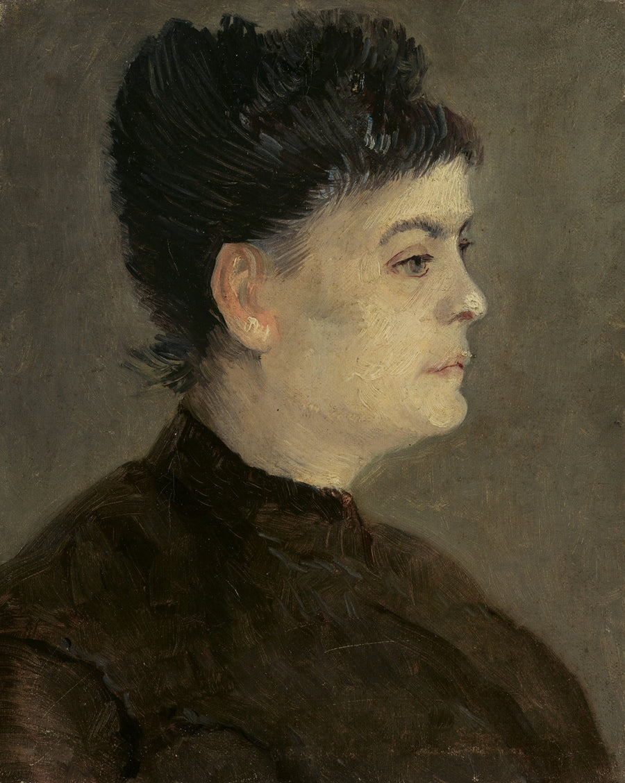 Porträtt av Agostina Segatori - Vincent van Gogh